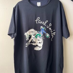 Paul Smith Crewneck Tee with Signature Label